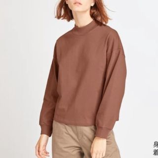 ユニクロ(UNIQLO)のユニクロユー　モックネックT(Tシャツ(長袖/七分))