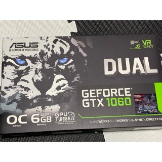 エイスース(ASUS)のべぇ様専用 GTX 1060 6GB ASUS DUAL(PCパーツ)