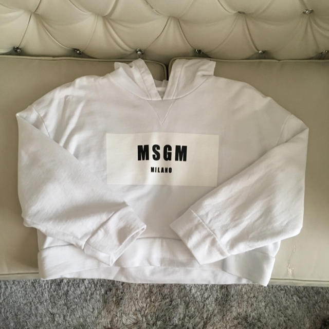 MSＧM ショート丈 パーカー