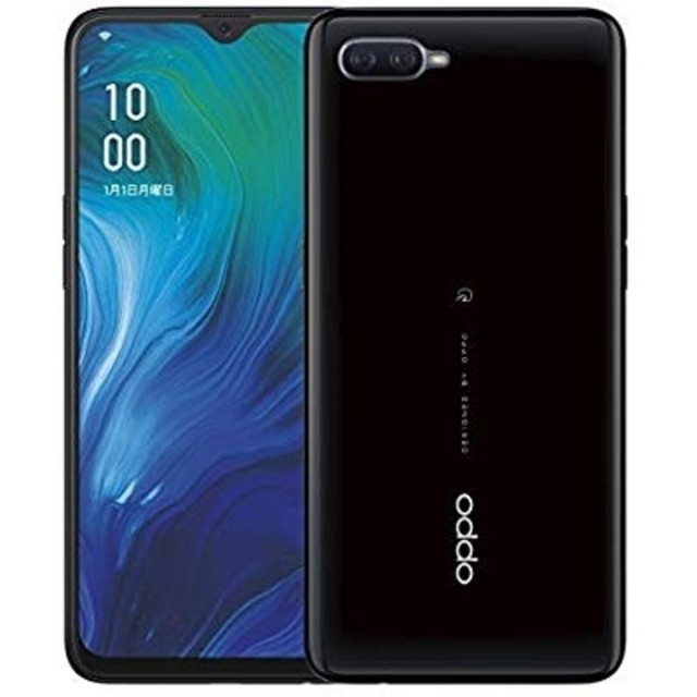 【新品未使用】OPPO RenoA 64GB ブラック　国内版 SIMフリー