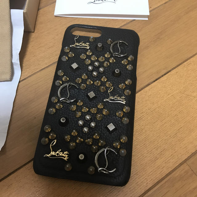 Christian Louboutin(クリスチャンルブタン)の（専用）ルブタン iPhone ケース スタッズ スマホ/家電/カメラのスマホアクセサリー(iPhoneケース)の商品写真