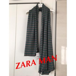 ザラ(ZARA)のタグ付き☆ZARA MAN 大判ストール　(ストール)