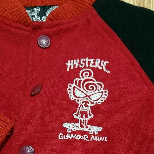 HYSTERIC MINI(ヒステリックミニ)のヒスミニ  アウター ヒステリックグラマー ミニ 90 キッズ/ベビー/マタニティのキッズ服男の子用(90cm~)(ジャケット/上着)の商品写真