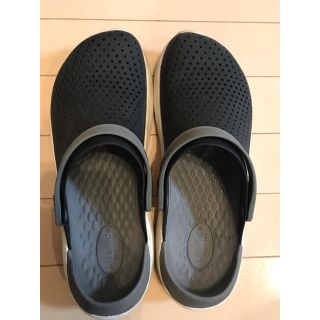 クロックス(crocs)のクロックス    ライトライド　　黒色(サンダル)