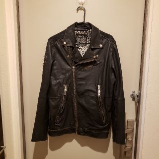 ディーゼル(DIESEL)のDIESEL　ディーゼル　ダブルライダースジャケット　サイズ　L(ライダースジャケット)