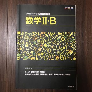 マーク式総合問題集数学２・Ｂ ２０１９　河合塾　センター　受験　模試(語学/参考書)