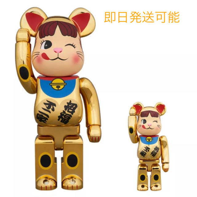 ペコちゃん ベアブリック 弐 100%&400% ペコちゃん ベアブリック 弐 100%&400%