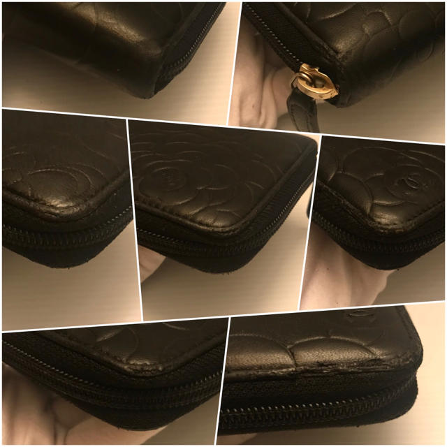 CHANEL(シャネル)のリロ様専用　CHANEL❤️カメリア  ラウンドファスナー❤️ レディースのファッション小物(財布)の商品写真