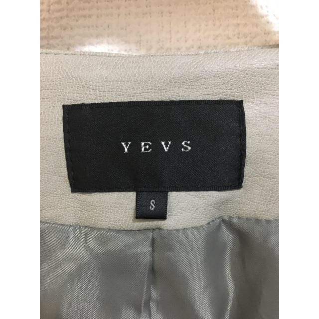 YEVS(イーブス)のYEVS 綺麗めライダースジャケット✨‼️‼️ レディースのジャケット/アウター(ライダースジャケット)の商品写真