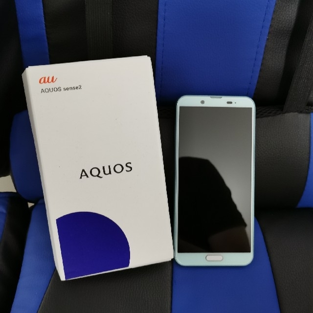 SHARP - 【au】AQUOS sence2 　ライトグリーン