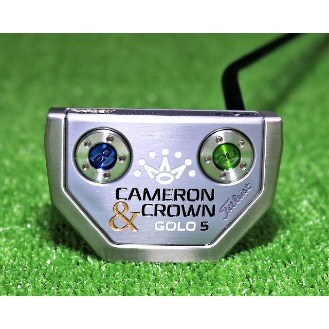 Scotty Cameron(スコッティキャメロン)の最終価格！カスタム★CAMERON&CROWN★GOLO5★ スポーツ/アウトドアのゴルフ(クラブ)の商品写真