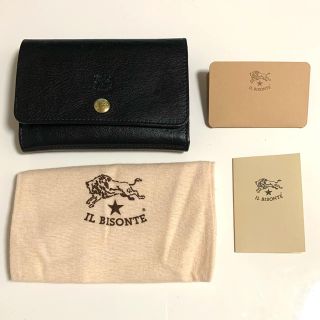 イルビゾンテ(IL BISONTE)のイルビゾンテ 財布 NERO 美品(財布)