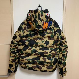 A BATHING APE - アベイシングエイプ シャーク ダウンジャケットの通販