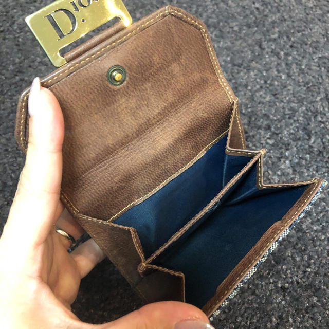 Christian Dior(クリスチャンディオール)のDior 二つ折り財布 中古品 レディースのファッション小物(財布)の商品写真