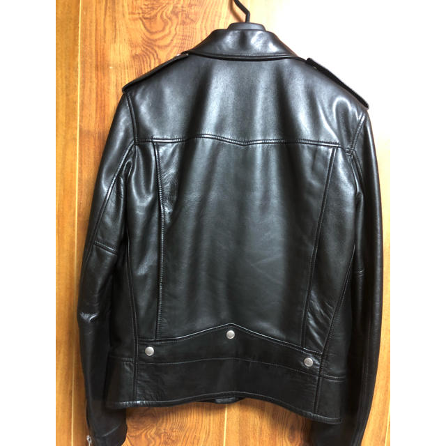 Saint Laurent(サンローラン)の14SS サンローランパリ L01 46 レザーライダース 最終価格！ メンズのジャケット/アウター(レザージャケット)の商品写真