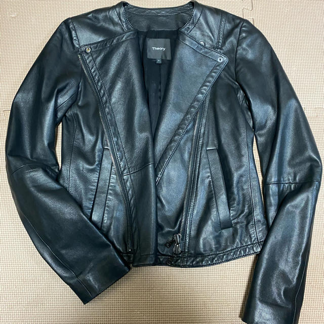 Theory♡上質羊革♡ライダースジャケット | www.innoveering.net