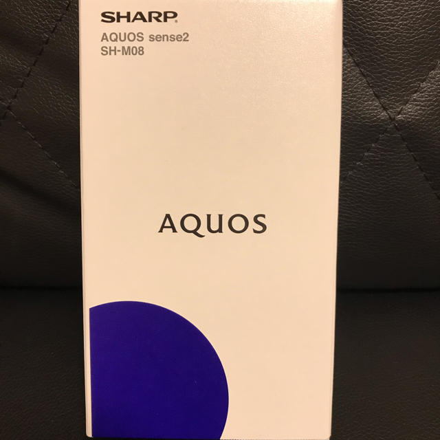 AQUOS sense2 SH-M08 ニュアンスブラック(B)