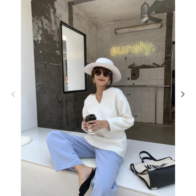 ZARA(ザラ)のbirthdaybash WHITE BEAR TOPS ホワイトベアートップス レディースのトップス(カットソー(長袖/七分))の商品写真