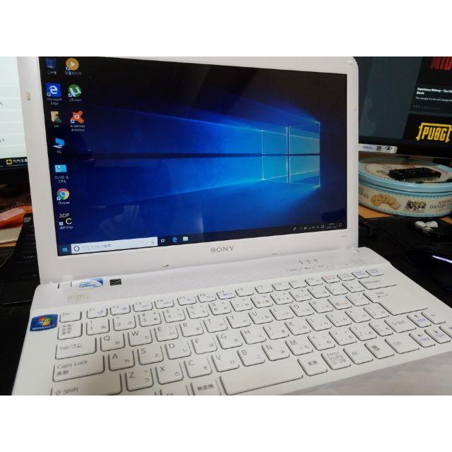 SONY　VAIO　ノートパソコン Intel(R)Celeron(R)CPU