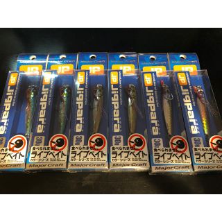 メジャークラフト(Major Craft)のメジャークラフト　ジグパラ　ライブベイトカラー　30g  6個セット(ルアー用品)