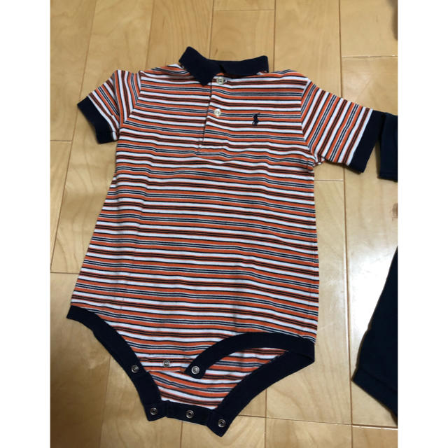 Ralph Lauren(ラルフローレン)のラルフローレン　ロンパース　二枚セット キッズ/ベビー/マタニティのベビー服(~85cm)(ロンパース)の商品写真