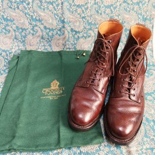 クロケットアンドジョーンズ(Crockett&Jones)の美品 クロケットアンドジョーンズ 極上英国製 最高級ブーツ 靴袋付 最高の逸品！(ブーツ)