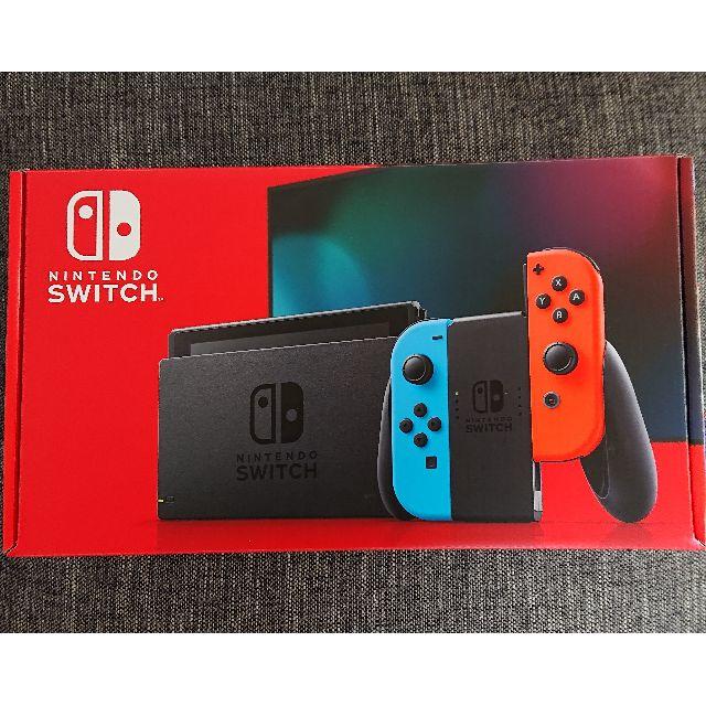 Nintendo Switch(ニンテンドースイッチ)の【新品】新型 Nintendo Switch エンタメ/ホビーのゲームソフト/ゲーム機本体(家庭用ゲーム機本体)の商品写真