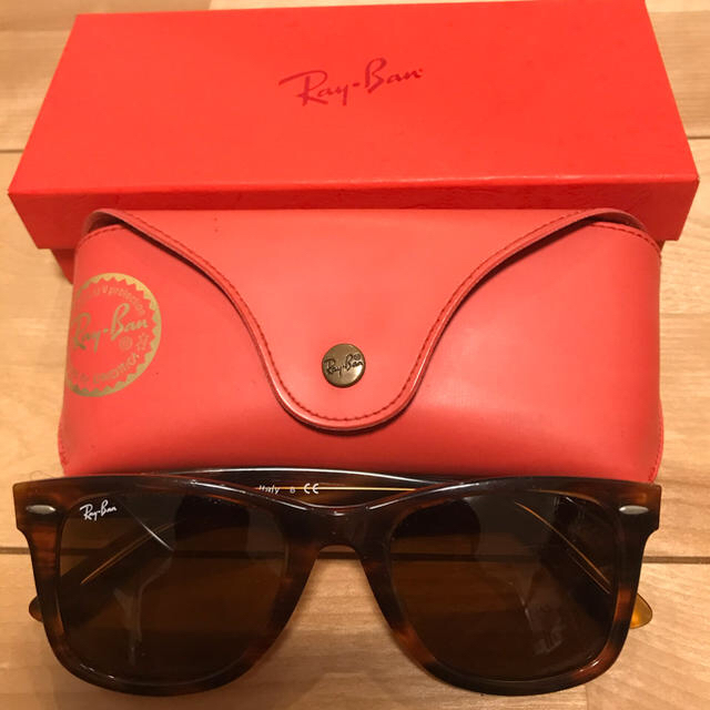 Ray-Ban(レイバン)のレイバン　サングラス　ベッコウ メンズのファッション小物(サングラス/メガネ)の商品写真