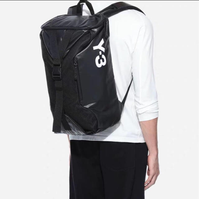 Y-3(ワイスリー)のY-3 ブラックリュック メンズのバッグ(バッグパック/リュック)の商品写真