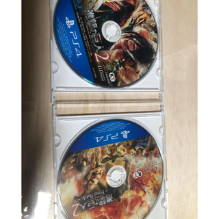 プレイステーション4(PlayStation4)の進撃の巨人2　final battle 2枚セット(家庭用ゲームソフト)