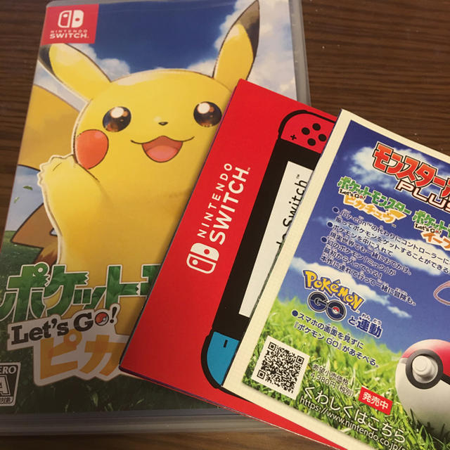 Nintendo Switch(ニンテンドースイッチ)のポケットモンスター Let’s Go！ ピカチュウ Switch エンタメ/ホビーのゲームソフト/ゲーム機本体(家庭用ゲームソフト)の商品写真