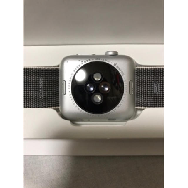 Apple Watch2 42mmシルバーアルミ/パールナイロン