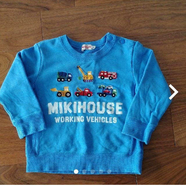 mikihouse(ミキハウス)のミキハウス　トレーナー キッズ/ベビー/マタニティのキッズ服男の子用(90cm~)(その他)の商品写真