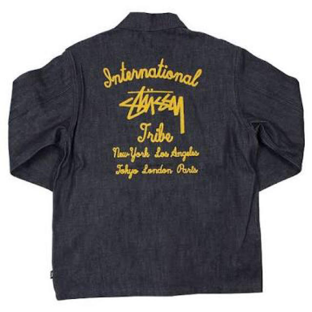 STUSSY(ステューシー)のstussy デニムコーチジャケット メンズのジャケット/アウター(Gジャン/デニムジャケット)の商品写真