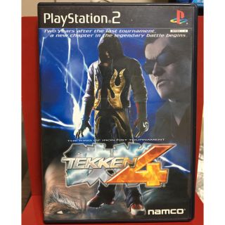 プレイステーション2(PlayStation2)のPS2 TEKKEN4 鉄拳4 送料無料 格ゲー(家庭用ゲームソフト)