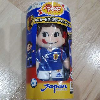 アディダス(adidas)の日本代表　サッカー　ペコちゃんぬいぐるみ(キャラクターグッズ)