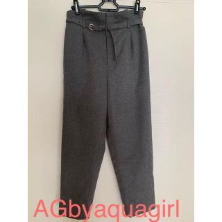 エージーバイアクアガール(AG by aquagirl)のテーパードパンツ グレイ Sサイズ(カジュアルパンツ)