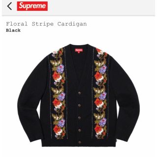 シュプリーム(Supreme)のノブコ様専用 Supreme Floral Stripe Cardigan(カーディガン)