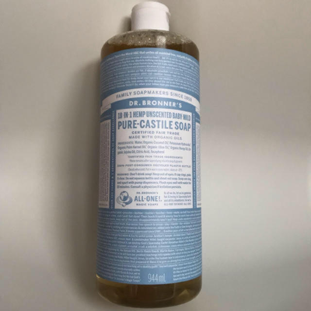 Dr.Bronner(ドクターブロナー)の★Dr.Bronner's★ 米国 ドクターブロナー マジックソープ 944ml コスメ/美容のボディケア(ボディソープ/石鹸)の商品写真