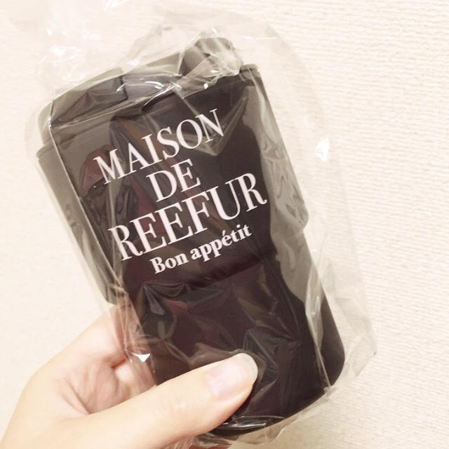 Maison de Reefur(メゾンドリーファー)の新品♡黒タンブラー♡ インテリア/住まい/日用品のキッチン/食器(グラス/カップ)の商品写真