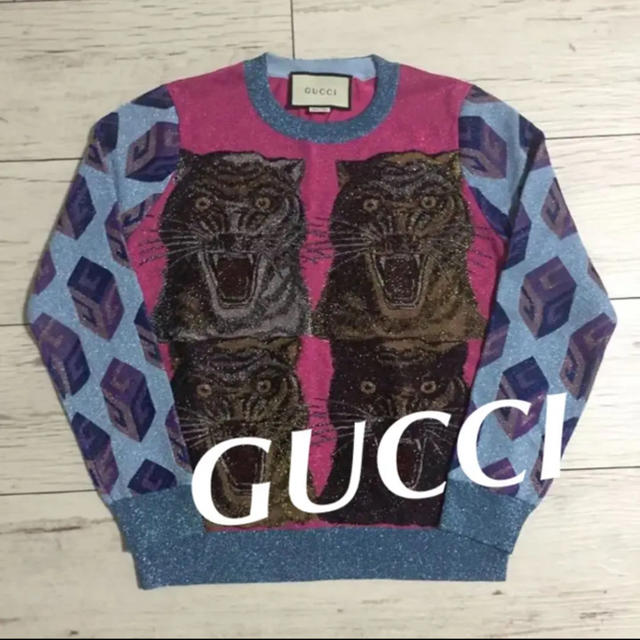 Gucci - グッチ　ミケーレ  タイガー　ニット　Mサイズの通販 by チッチSHOP