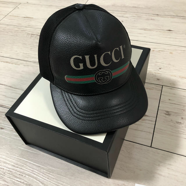 時計 スーパーコピー 上野 | Gucci - グッチ　GUCCI レザー　キャップの通販 by チッチSHOP