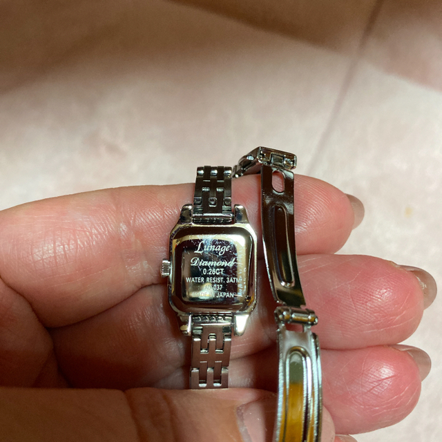 ルナージュ 0.26ct ダイヤモンド腕時計 - 腕時計(アナログ)
