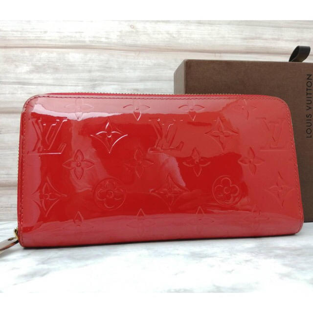 長財布 Louis Vuitton ルイヴィトン ヴェルニ ジッピーウォレット