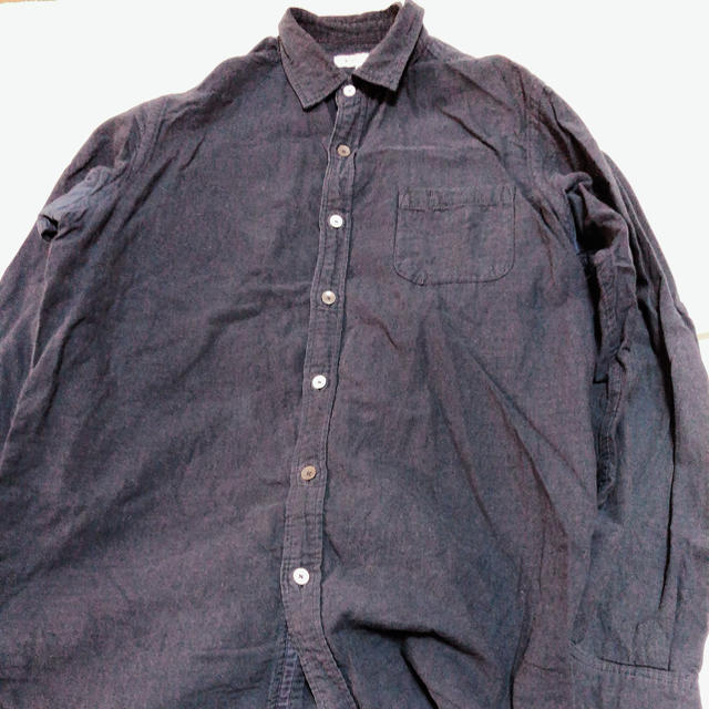 THE SHOP TK(ザショップティーケー)のメンズ　LL XL 長袖シャツ　タケオキクチ  TK ネイビー　コットン100% メンズのトップス(シャツ)の商品写真