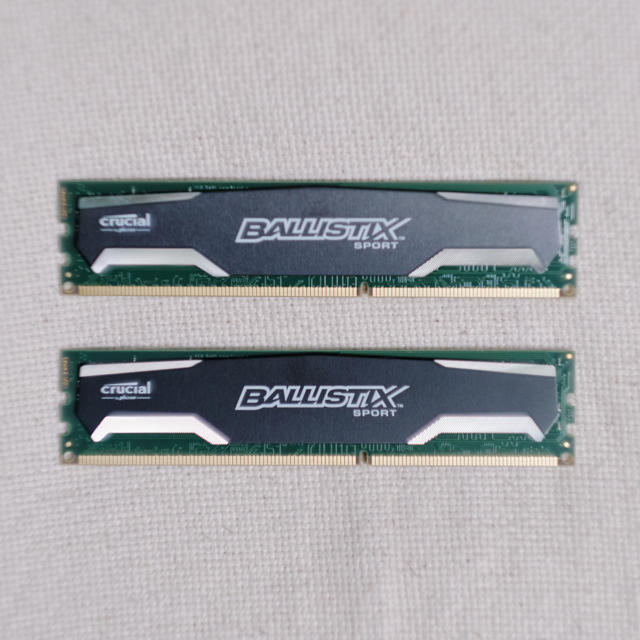 Crucial DDR3 1600 (PC3-12800) 8GB x2