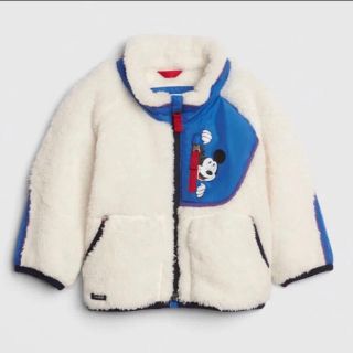 ベビーギャップ(babyGAP)の新作❤️ ベビーギャップ ディズニー ミッキー フリース ジャケット アウター (ジャケット/上着)