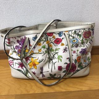 グッチ(Gucci)のGUCCI トートバッグ ボタニカル柄(トートバッグ)