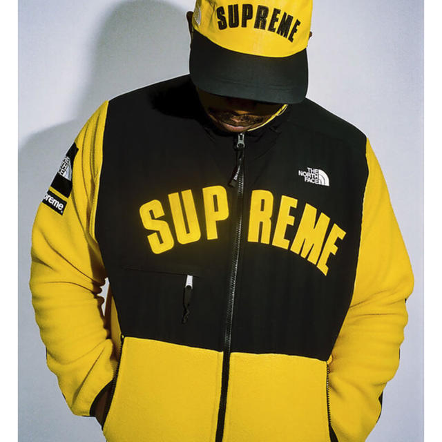 新品未開封⬛️記載サイズSupreme TNF Arc Logo Denali Fleece Jacke