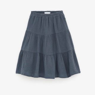 ザラキッズ(ZARA KIDS)のZARA kids テクスチャー素材スカート 164センチ(スカート)